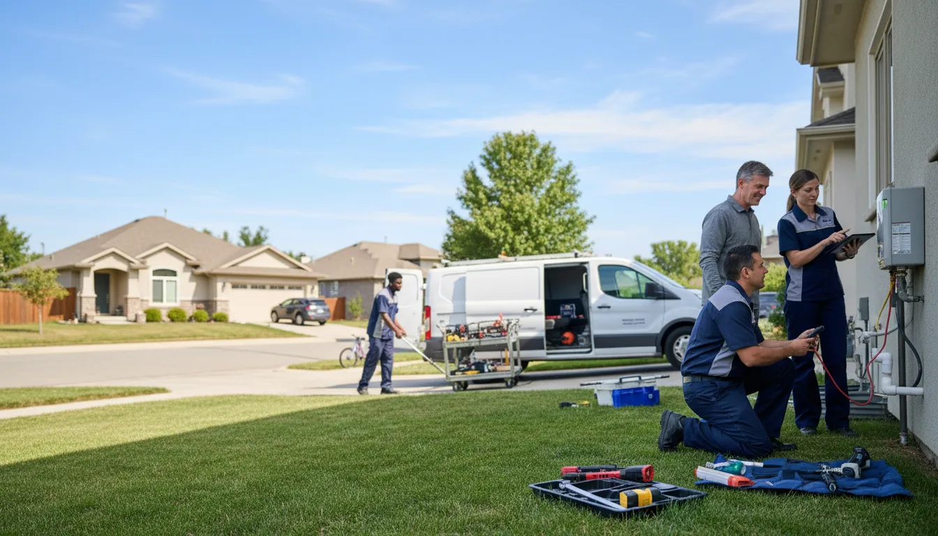 Tankless water heater service in Sheldon, VT